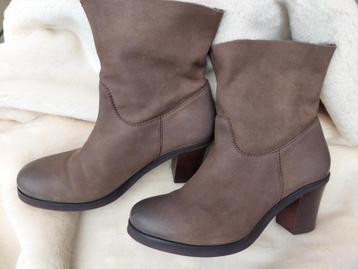 'Shabbies' enkellaarsjes bruin mt 41 z.g.a.n. beschikbaar voor biedingen