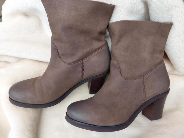 'Shabbies' enkellaarsjes bruin mt 41 z.g.a.n., Kleding | Dames, Schoenen, Zo goed als nieuw, Lage of Enkellaarzen, Bruin, Ophalen of Verzenden