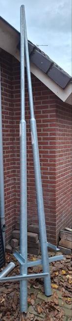 Gegalvaniseerde flespaal 3,5m met grondanker, Ophalen, Nieuw, 250 cm of meer, Palen