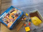 4138 playmobil bouwplaats bouw set poppetje accessoires, Ophalen of Verzenden, Zo goed als nieuw, Complete set