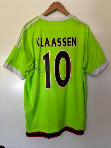 Ajax gesigneerd klaassen shirt maat XL met video bewijs beschikbaar voor biedingen
