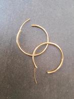 Gouden Oorringen, Hangers, Verzenden, Zo goed als nieuw, Goud