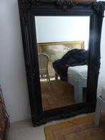 spiegel zeer groot en zwaar barok geslepen zwarte lijst, Huis en Inrichting, Woonaccessoires | Spiegels, 125 cm of meer, Ophalen of Verzenden