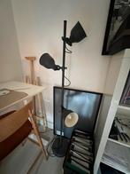 Vloerlamp verstelbaar antraciet, Huis en Inrichting, Ophalen of Verzenden, Zo goed als nieuw, Metaal, Minder dan 100 cm