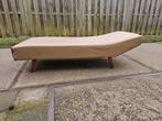 Daybed jaren 60s, Ophalen, Eenpersoons, Hout, 200 cm