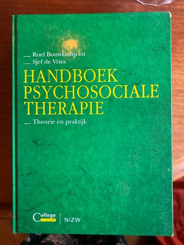 Handboek Psychosociale Therapie - Roel Bouwkamp beschikbaar voor biedingen