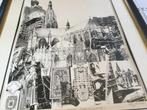 Groot ZEEFDRUK schilderij Grote kerk Breda J.Michielsen 1996, Ophalen of Verzenden