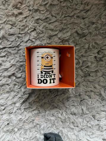 Nieuwe Minion Mok - I Didn't Do It! beschikbaar voor biedingen