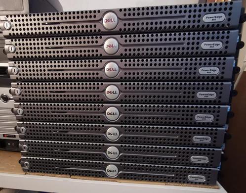 Partij (8 stuks) Dell PowerEdge 850 Hobby Servers, Computers en Software, Servers, Zo goed als nieuw, 2 tot 3 Ghz, 4 GB, Hot swappable onderdelen