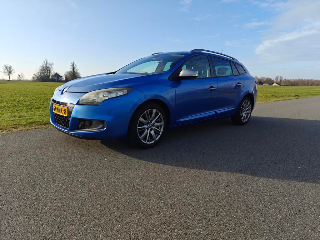 Renault Mégane 1.4 16V TCE 96KW Estate 2010 Blauw, Auto's, Voorwielaandrijving, 657 kg, 15 km/l, 4 cilinders