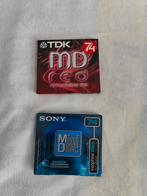 2 x minidisc   -   nieuw in verpakking, Ophalen of Verzenden