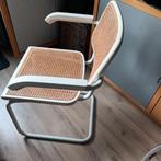 webbing stoel thonet breuer stijl. teab, Huis en Inrichting, Stoelen, Ophalen, Gebruikt, Bauhaus, Wit