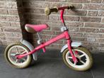 Roze Loopfiets, Kinderen en Baby's, Speelgoed | Buiten | Voertuigen en Loopfietsen, Ophalen, Zo goed als nieuw, Loopfiets