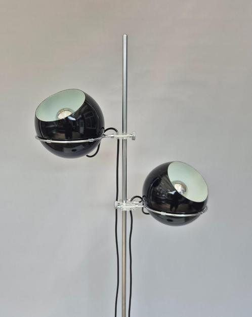 Vintage vloerlamp - Gepo Amsterdam - Jaren 70, Huis en Inrichting, Lampen | Vloerlampen, Zo goed als nieuw, 150 tot 200 cm, Metaal