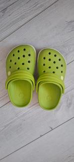 Crocs J1 (schoenmaat 32/33) groen, Kinderen en Baby's, Gebruikt, Crocs, Jongen of Meisje, Overige typen