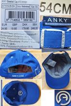 ANKY kobaltblauwe uniseks pet maat 54cm/S nieuw, 55 cm (S, 6⅞ inch) of minder, Nieuw, Ophalen of Verzenden, Pet