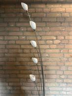 Harco Loor Design Vloerlamp RVS zilver “wings”, Huis en Inrichting, Lampen | Vloerlampen, Ophalen of Verzenden, Gebruikt, Metaal