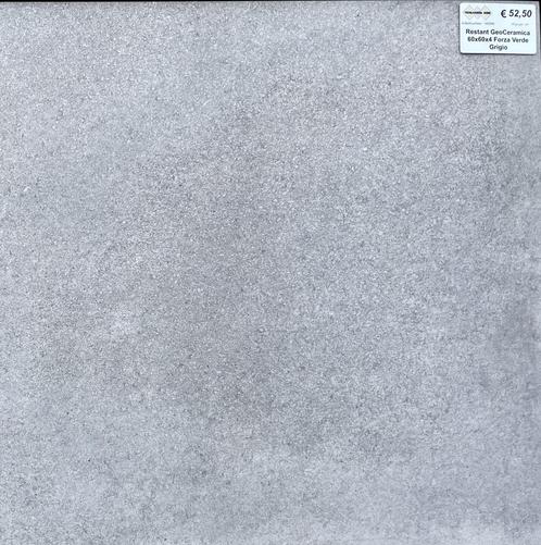 Restpartij GeoCeramica 60x60 Forza Verde Grigio, Tuin en Terras, Tegels en Klinkers, Nieuw, Terrastegels, Keramiek, 10 m² of meer