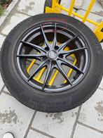 17 inch zwarte velgen, Auto-onderdelen, Banden en Velgen, Ophalen, 17 inch, Winterbanden