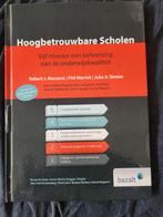 Hoogbetrouwbare Scholen - Onderwijskwaliteit, Gelezen, Overige vakken, Ophalen of Verzenden, Robert J. Marzano, Phil Warrick, Julia A. Simms