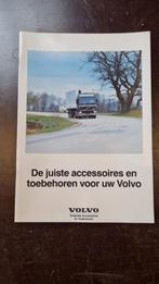 Folder Volvo truck accessoires jaren 80, Ophalen of Verzenden, Zo goed als nieuw, Volvo