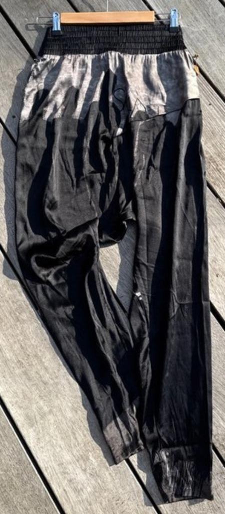 Annette Görtz feestelijke broek in maat 36/38, Kleding | Dames, Broeken en Pantalons, Zo goed als nieuw, Maat 36 (S), Zwart, Lang
