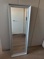 Spiegel (passpiegel), Huis en Inrichting, Woonaccessoires | Spiegels, Ophalen, 100 tot 150 cm, Zo goed als nieuw, Rechthoekig