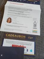 Cadeaubon Hollands huisje postcodeloterij tegoedbon, Eén persoon, Cadeaubon, Warenhuis- of Winkelbon