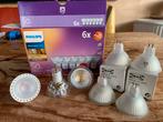 Diverse nieuwe lampen: halogeen en dimmable LED., Nieuw, Bajonetsluiting, Ophalen of Verzenden, Led-lamp