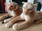 Grote Knuffeldieren: Tijger en Leeuw, Kinderen en Baby's, Speelgoed | Knuffels en Pluche, Ophalen of Verzenden, Gebruikt, Overige typen