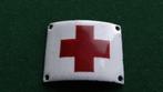 WWII - Schouder embleem RODE KRUIS - Emaille, Ophalen of Verzenden
