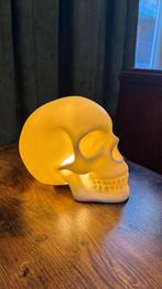 Schedel lamp van keramiek, Huis en Inrichting, Ophalen of Verzenden, Zo goed als nieuw, Minder dan 50 cm
