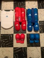 WKF Karate beschermingsset in perfecte staat, Vechtsportbescherming, Maat L, Ophalen of Verzenden, Zo goed als nieuw