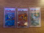 Charizard, Blastoise, Venusaur Japanese PSA 10 (Sequential), Ophalen of Verzenden, Nieuw