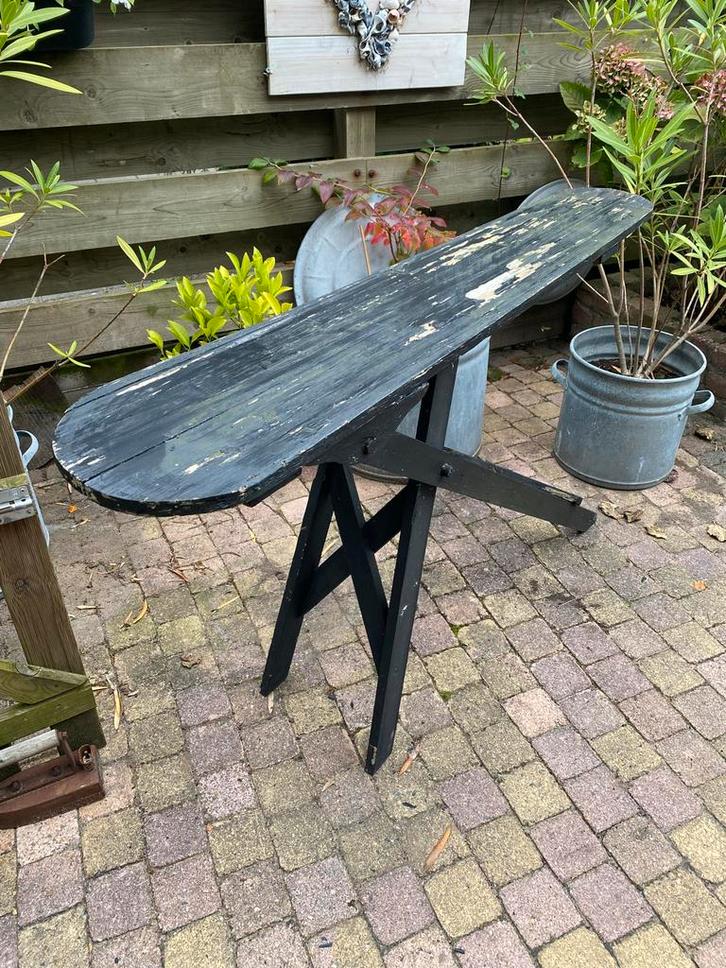 Oude Strijkplank - Tuindecoratie, Tuin en Terras, Tuinmeubel-accessoires, Gebruikt, Ophalen