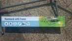 Nieuwe Hangmat met Frame - Tuinplezier, Nieuw, Ophalen of Verzenden, Met standaard, Eenpersoons