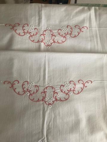 3 sets Walra kussenslopen retro vintage brocante beschikbaar voor biedingen