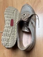 Sneakers Dames Wolky Leer Maat 41 Beige Goud en Rits, Ophalen of Verzenden, Gedragen, Beige, Sneakers of Gympen