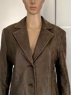 i571 echt Lams-leren jasje maat 42=L blazer colbert leer, Bruin, Maat 42/44 (L), Ophalen of Verzenden, Zo goed als nieuw