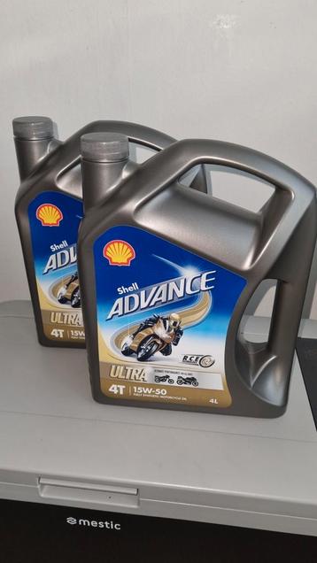 Shell advance ultra 15w50 15w-50 4L vol synthetische nieuw  beschikbaar voor biedingen
