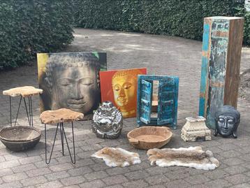 Indië Oosters orientaals bohemiun style decoratief beschikbaar voor biedingen