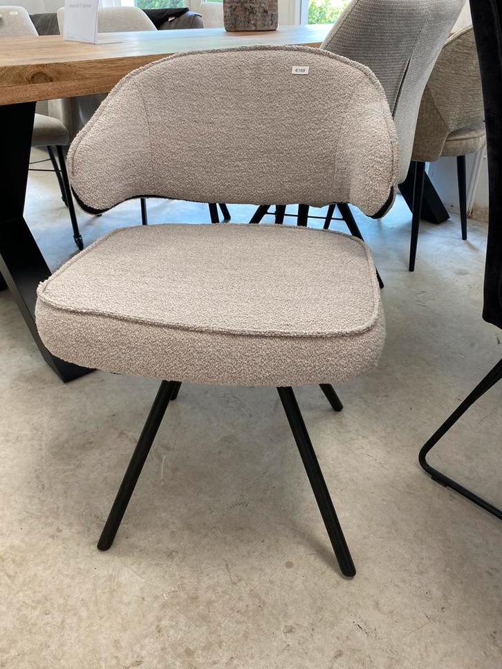 Eetkamerstoel Liva, Huis en Inrichting, Stoelen, Nieuw, Eén, Zwart, Ophalen of Verzenden