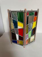 Windlicht glas in lood, Antiek en Kunst, Ophalen of Verzenden