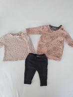 Leuk setjes oud roze: Jurk + Legging + Truitje mt 62, Meisje, Ophalen of Verzenden, Zo goed als nieuw, Setje