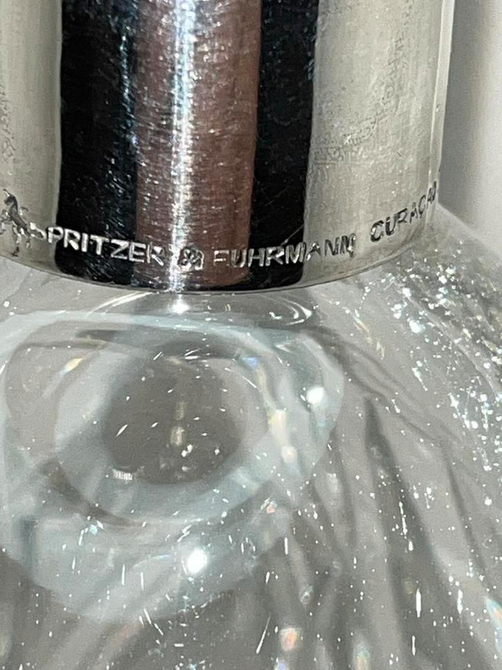 Zilveren Karaf Spritzer & Fuhrmann Curaçao, Antiek en Kunst, Antiek | Glas en Kristal, Ophalen of Verzenden