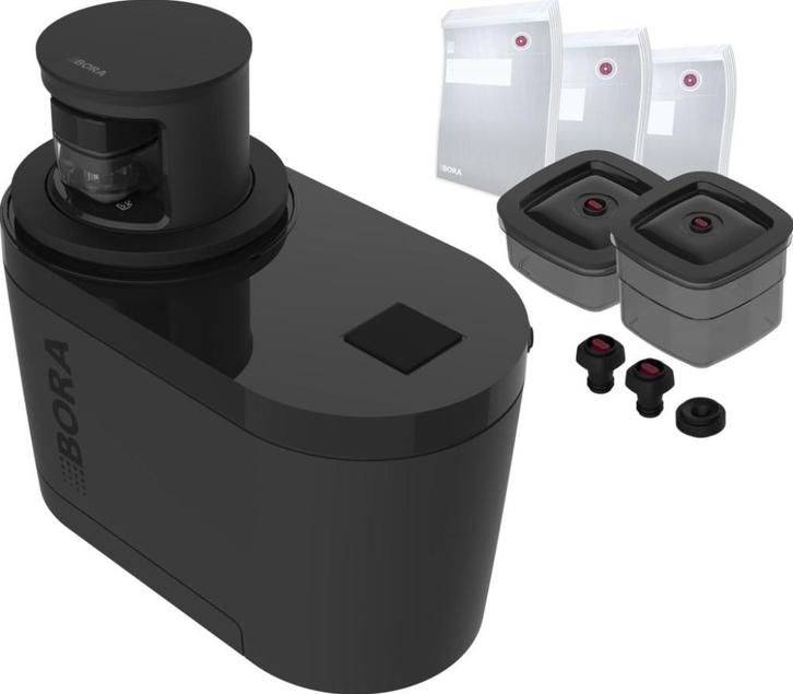 extra voordelig Bora QVAC  all black vacummeer apparaat, Witgoed en Apparatuur, Kookplaten, Inbouw, Inductie, 4 kookzones, Ophalen of Verzenden