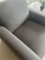 Giessenburg! Houston fauteuil lounge Premier bruin linnen, Ophalen, Zo goed als nieuw, 75 tot 100 cm, 50 tot 75 cm
