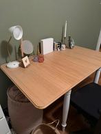 DANDERYD klaptafel eikenfineer wit, Huis en Inrichting, Ophalen of Verzenden, Zo goed als nieuw, Rechthoekig, 200 cm of meer