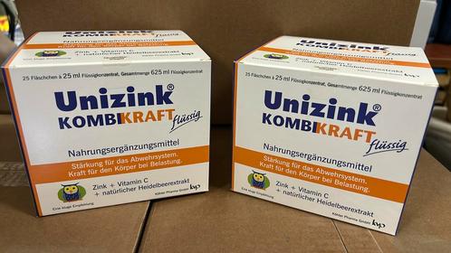 Unizink Kombikraft. Zink, vitamin C,, Sport en Fitness, Gezondheidsproducten en Wellness, Nieuw, Poeder of Drank, Ophalen of Verzenden