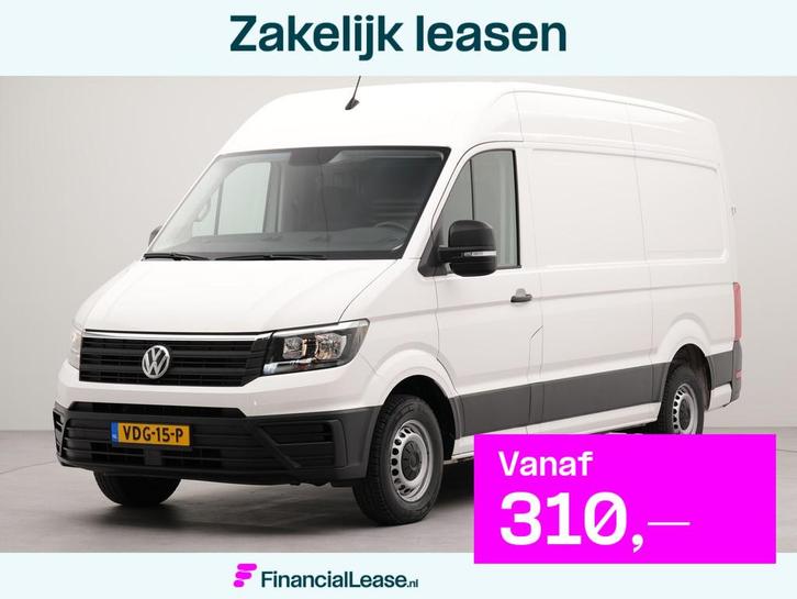 Volkswagen Crafter 35 2.0 TDI L3H3 Trendline140pk | Trekhaak, Auto's, Bestelauto's, Bedrijf, Lease, Financial lease, ABS, Achteruitrijcamera